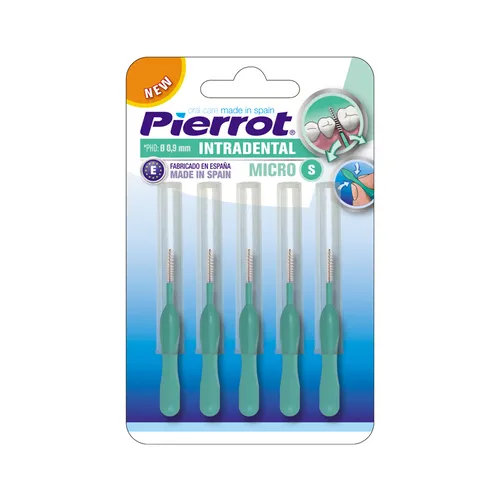 Tăm vệ sinh kẻ răng Pierrot – Micro 0.9mm_5 Chiếc(PIER0492)